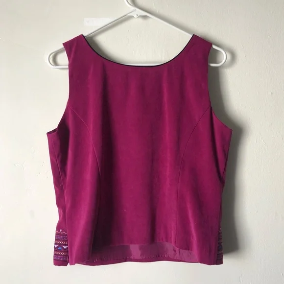 Positive Attitude Beautiful Boho Structured Top - Picture 4 of 5